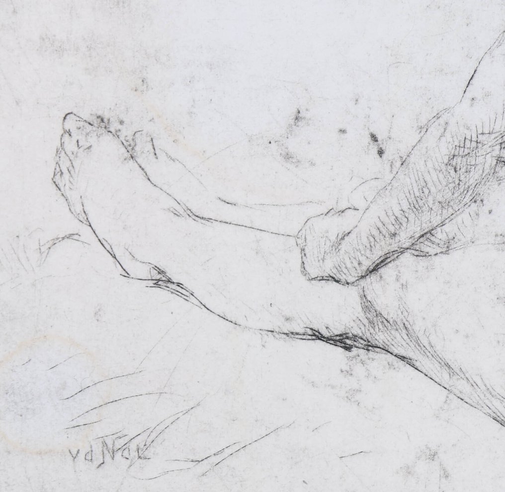 Willem Hendrik van der Nat (1864–1929) - Naakte vrouw #4.3