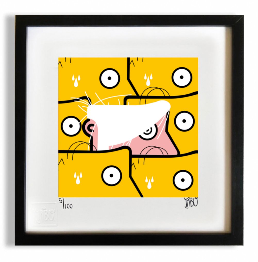 IABO - Brillo Portrait of Andy Warhol & Homer Simpson #2.1