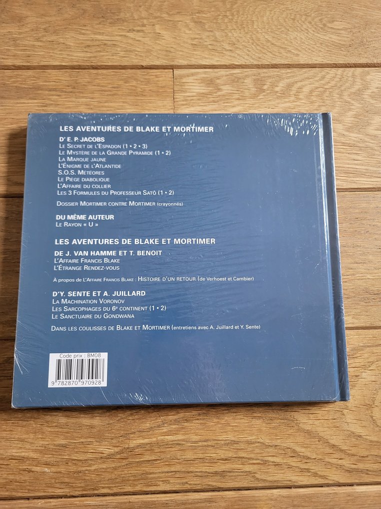 Blake & Mortimer - Les Sarcophages d'Açoka - C - 1 Album - Begrænset udgave - 2008 #1.0