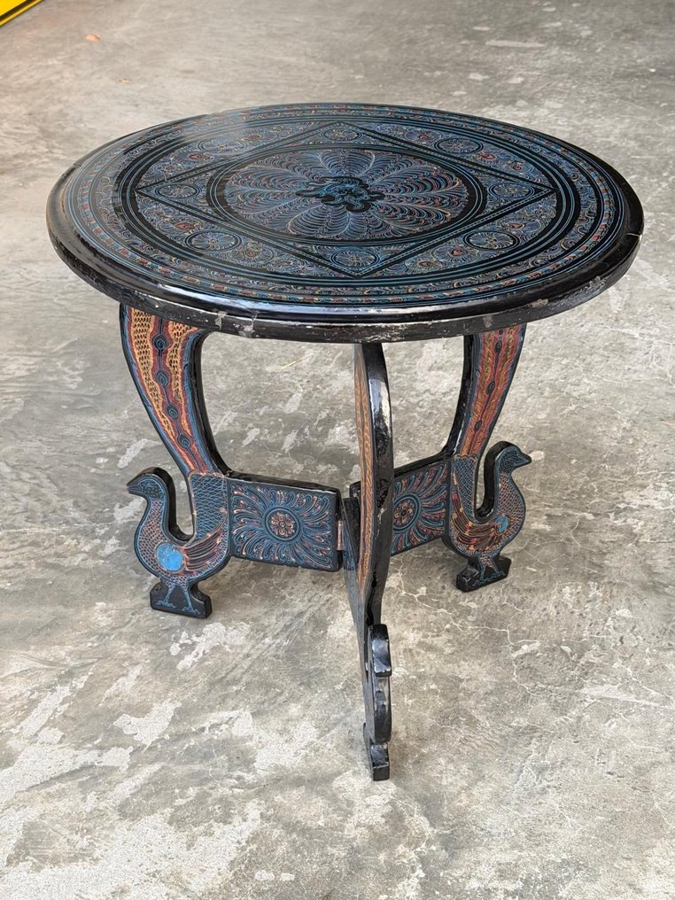 Side table - Wood - Oriental coffee table #2.1
