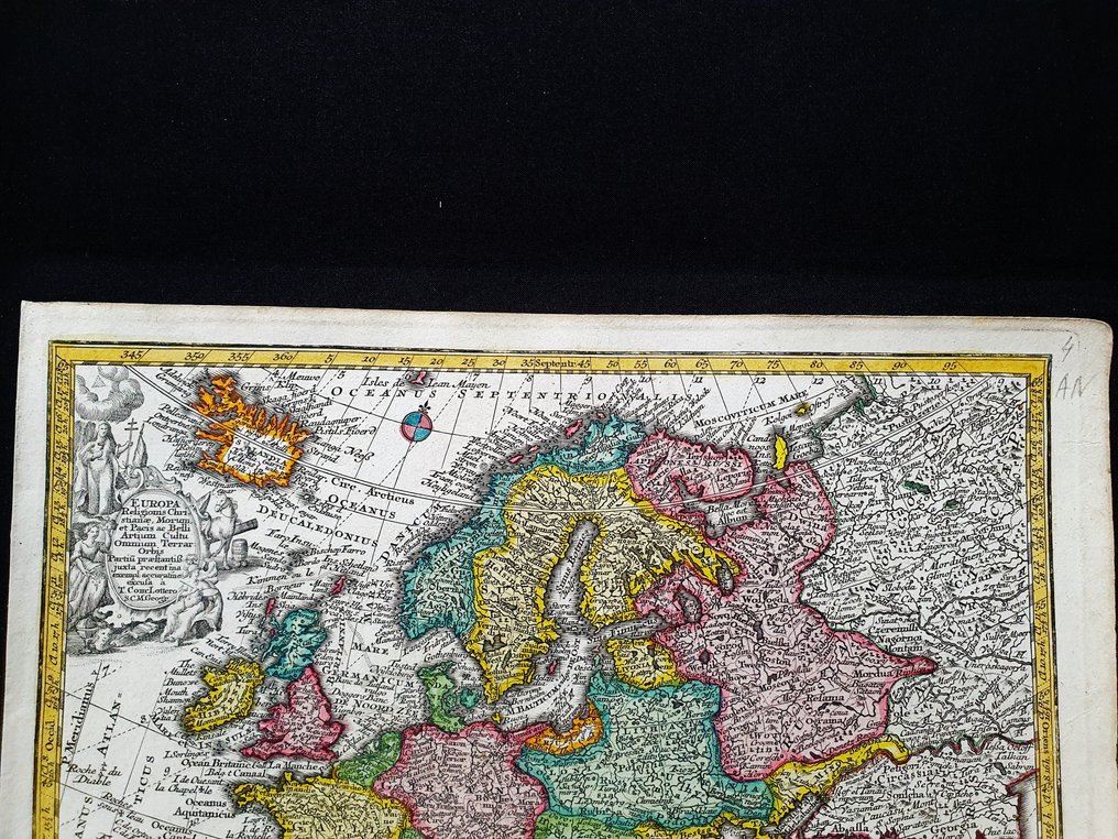 Europe - European Empire / Mediterranean Countries; Matthaus Seutter / C. Lotter - Europae - 1721-1750 #2.1