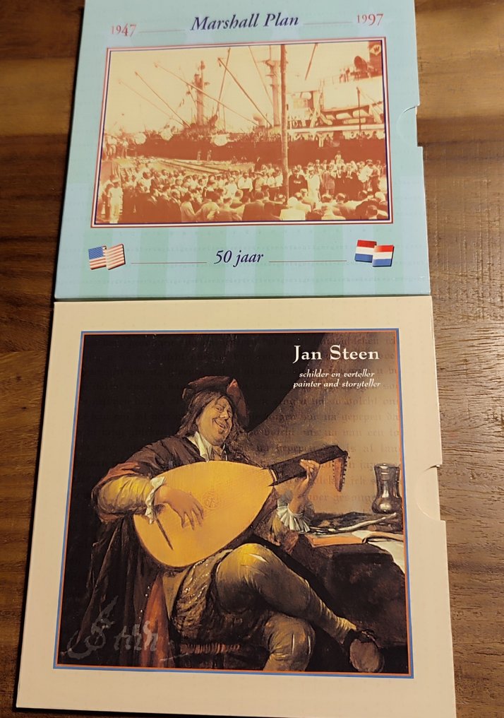 Nederland. 10 Gulden 1996/1997, 2 sets  (Zonder minimumprijs) #1.0