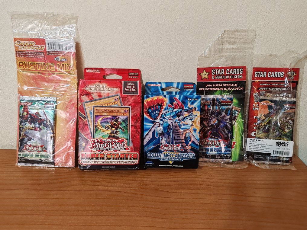 Konami - 5 Sealed deck - Yu-Gi-Oh! #1.0