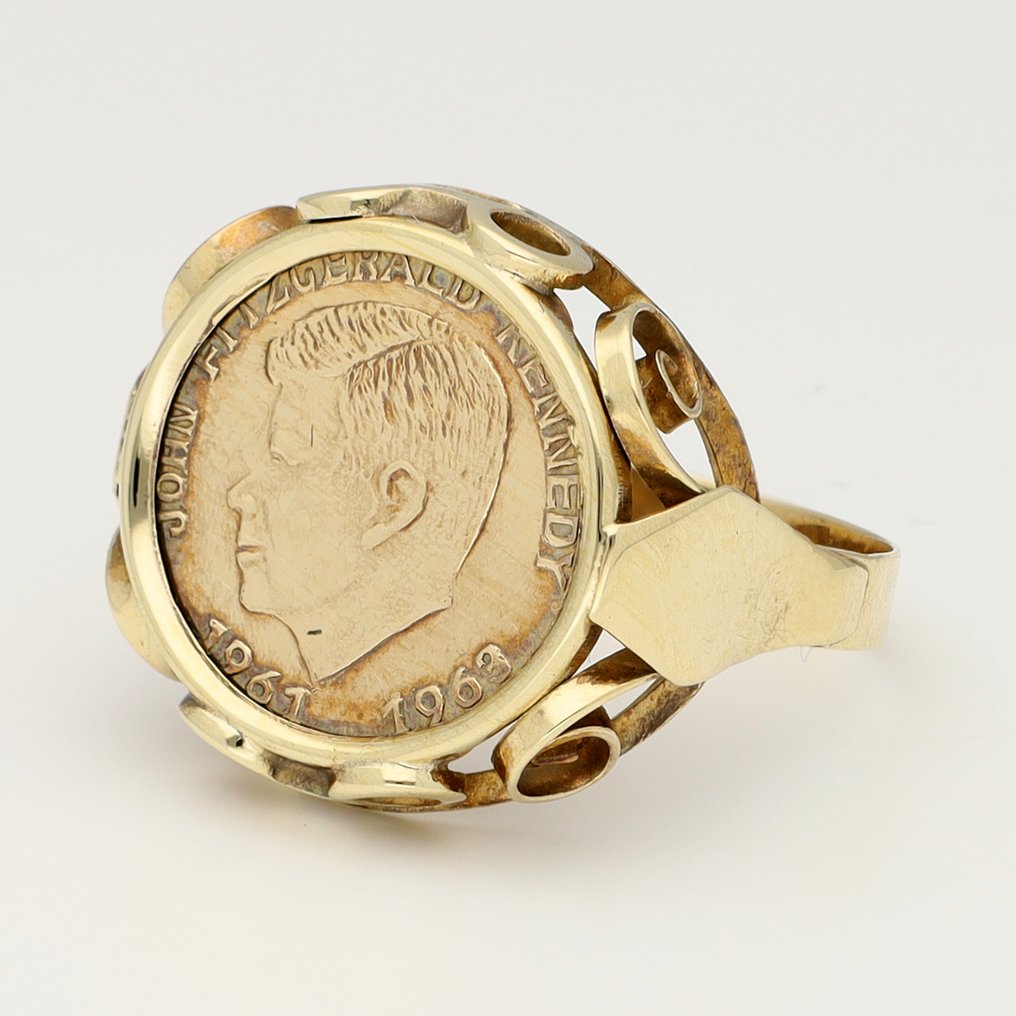 Ingen reservasjonspris - Ring - 8 karat Gull - Kennedy #1.0