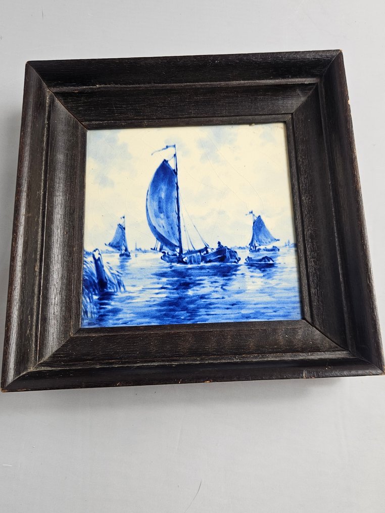 Πλακάκι - Zeevaart - De Porceleyne Fles, Delft - 1940-1950 #1.0