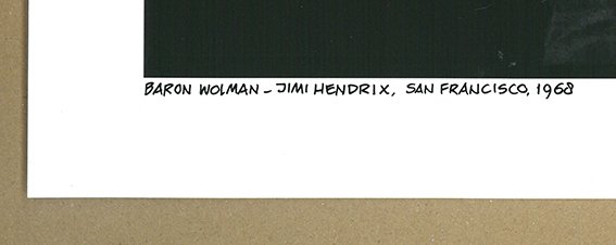Baron Wolman (1937-2020) - Jimi Hendrix, San Francisco, 1968 #4.3