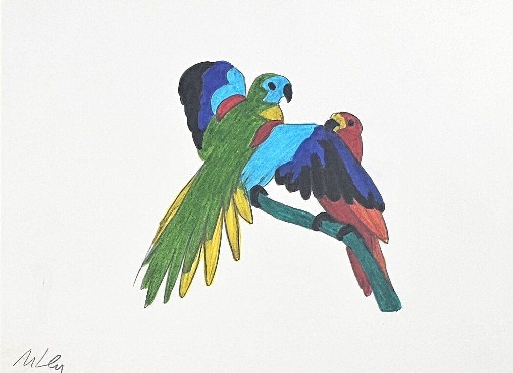 Marco Lodola (1955) - Senza Titolo #4.3