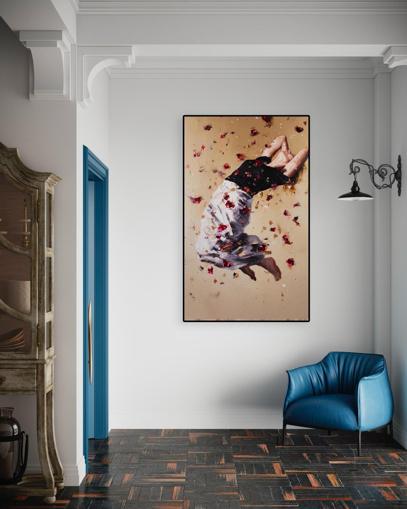 Anne Dias (1985) - (XL) Spiral Fall Illusion #4.3