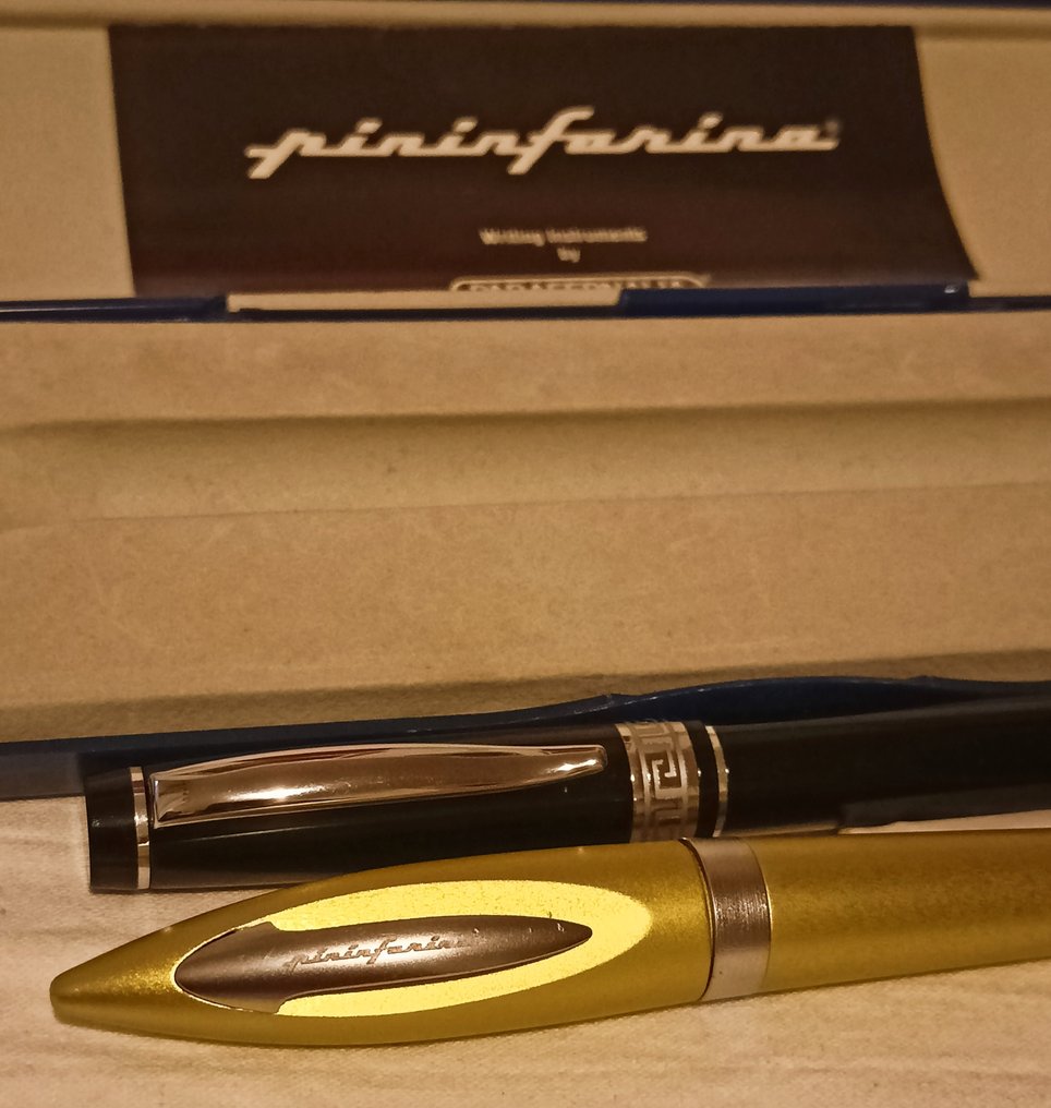 2 Penne Pininfarina & Stiletti 511 grafene - Sem preço de reserva - Esferográfica #1.0