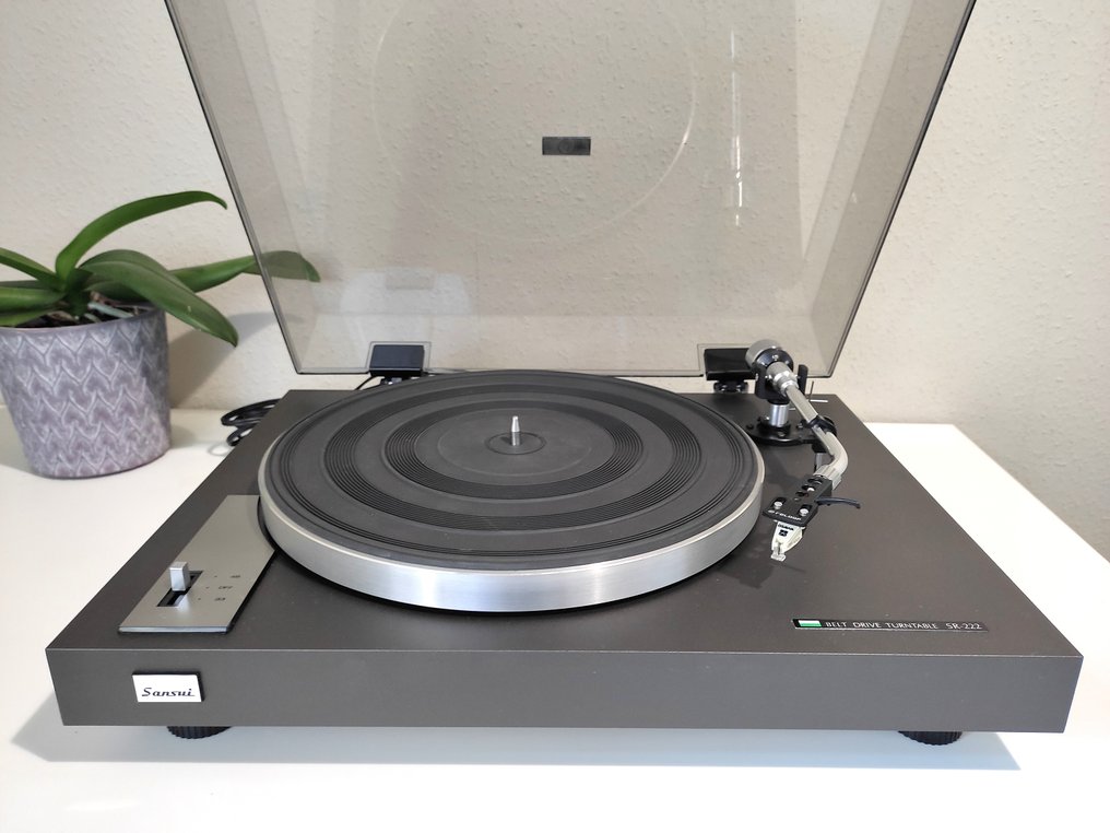 Sansui - SR 222 - 全手动 - 配备 Micro Seiki 音臂 转盘 #2.1
