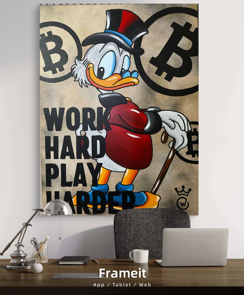 Xavier Van Walsem (1980) - scrooge mcduck work hard #2.1