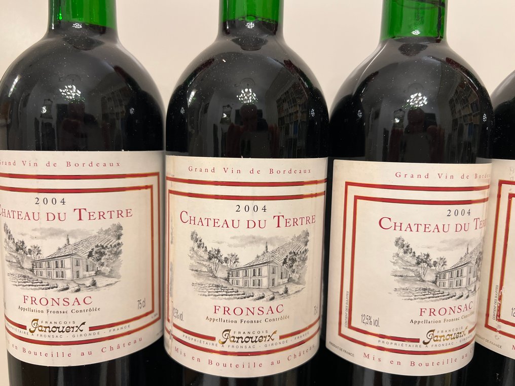 2004 Chateau du Tertre - Fronsac, Bordéus - 6 Garrafas (0,75 L) #1.0