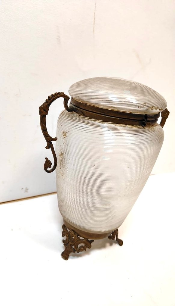 罐 - 玻璃, 黄铜色 #2.1