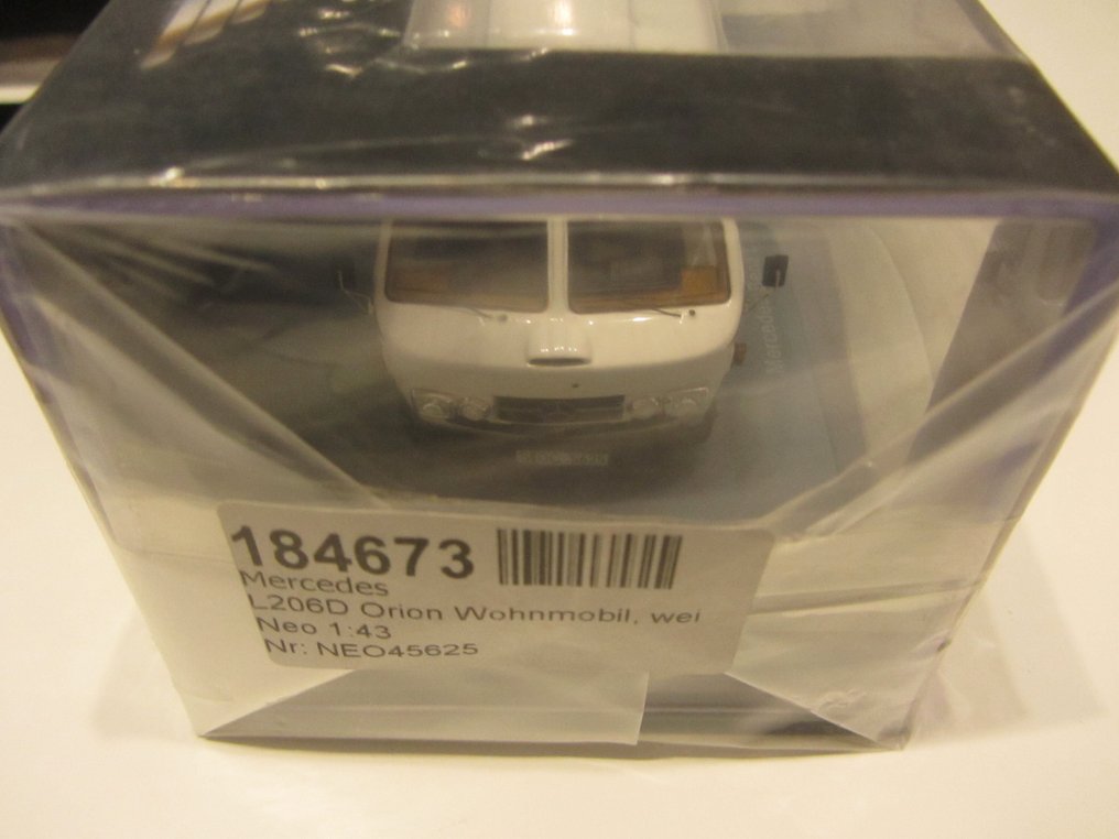 Neo Scale Models 1:43 - Modellino di auto - Mercedes Benz L206D Orion Camper #3.2