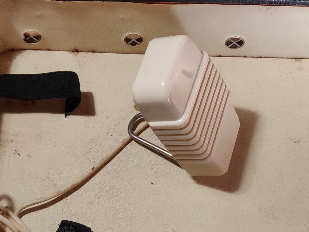 Philips - draagbare bandrecorder (reel-to-reel) in koffer + microfoon + 2 spoelen – getest & werkend Bærbar båndoptager #4.3