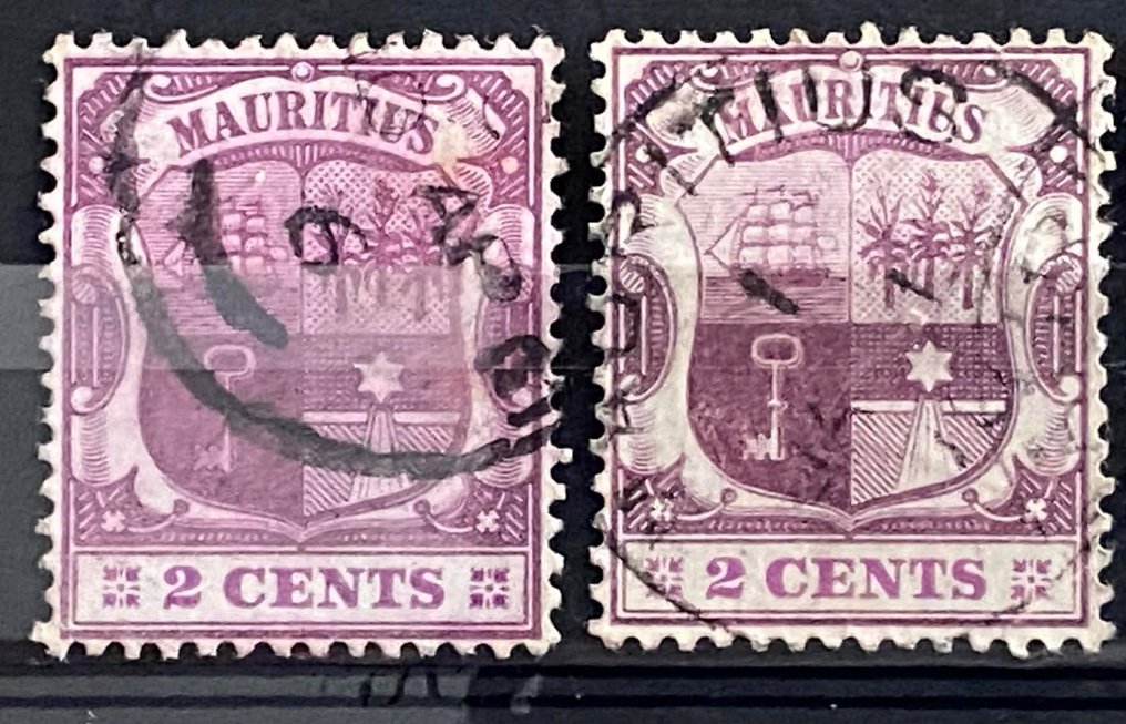 Commonwealth britannico 1902/1921 - Mauritius KEVII-KGV usato e selezione MH SG 2024 £630 #4.3