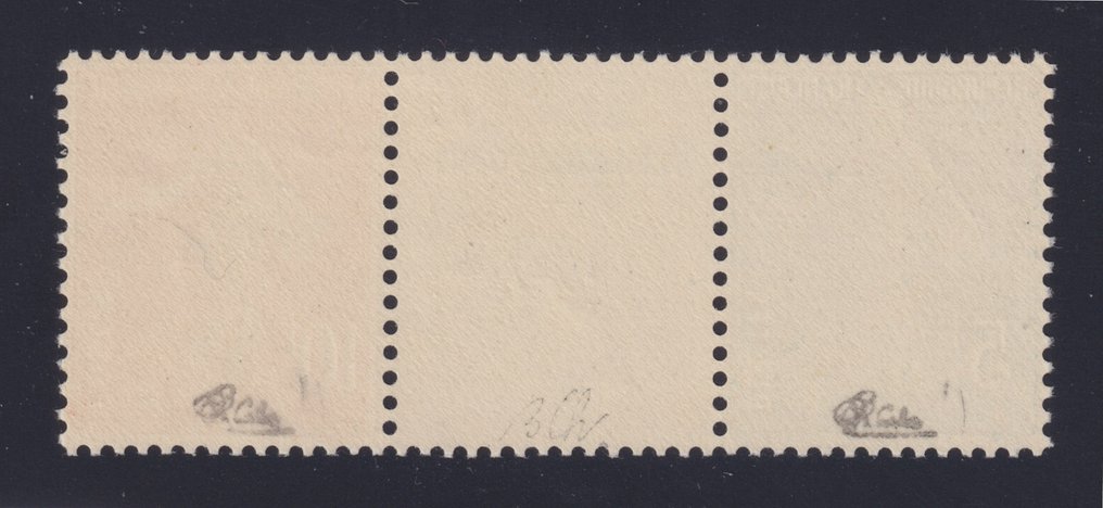 法國 1927 - 斯特拉斯堡展览，编号242A，全新**，签名并认证。非常精彩 #1.0