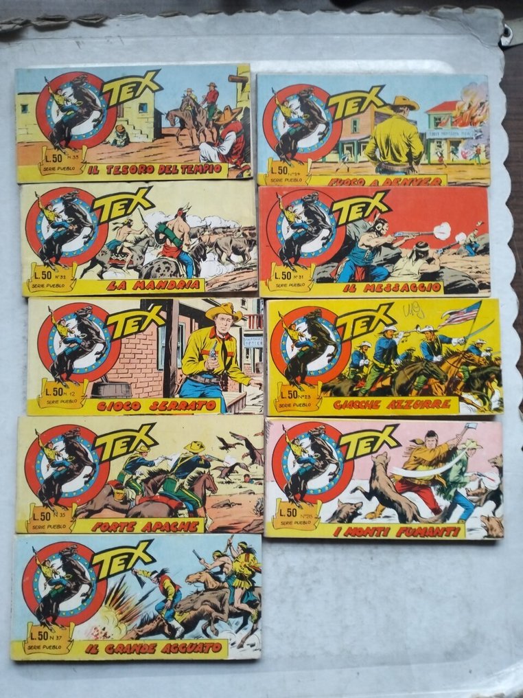 Tex serie a striscia - 20 Comic - Prima ediție - 1962/1967 #1.0