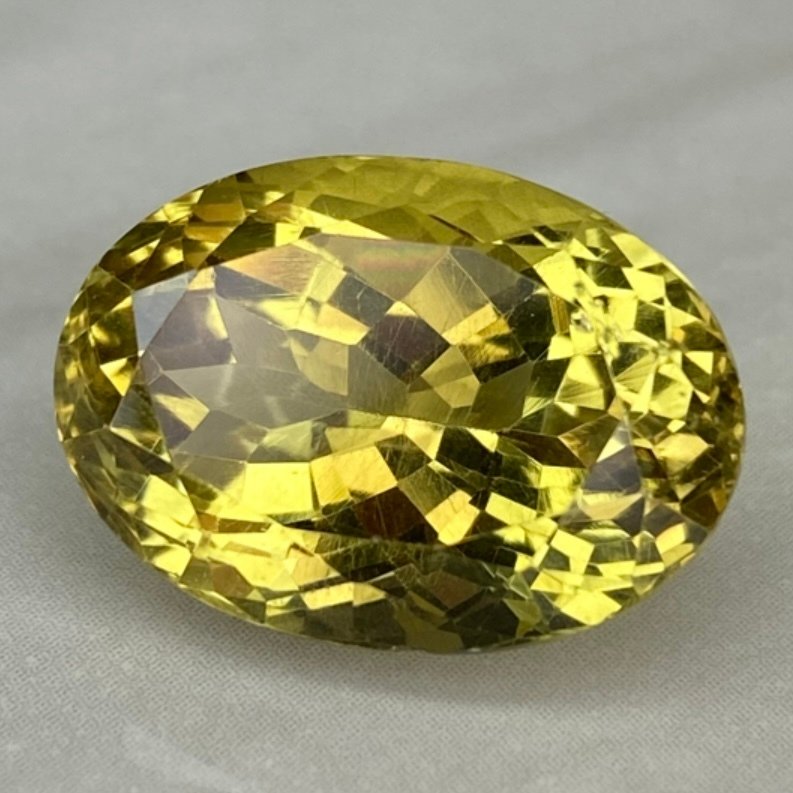 黃色 磷灰石  - 17.95 ct - 國際有色寶石協會 (ICA GemLab) - 顶级独家瑰宝 #1.0