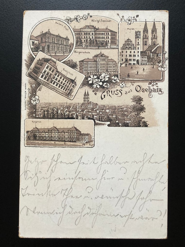 德国 - 问候 - 明信片 (5) - 1891-1898 #3.2