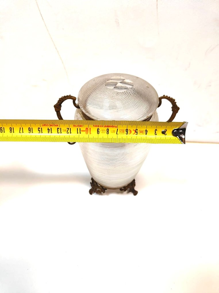 罐 - 玻璃, 黄铜色 #4.3