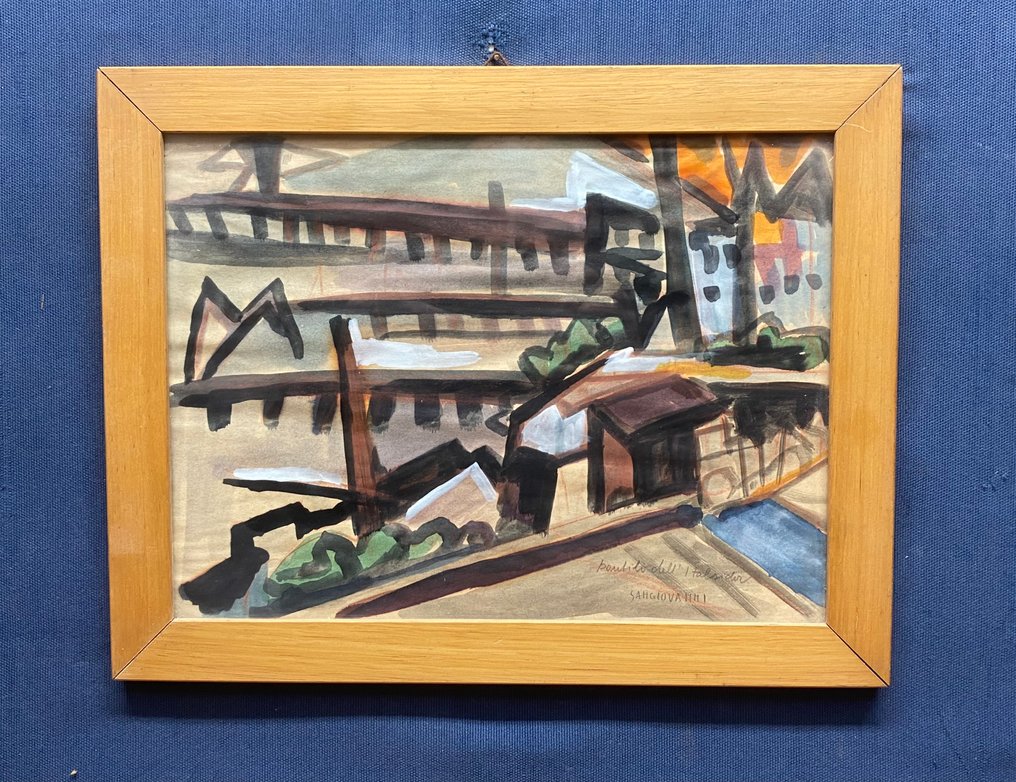 Mario Sangiovanni (1939) - Bagnoli (il pontile dell'Italsider) #1.0