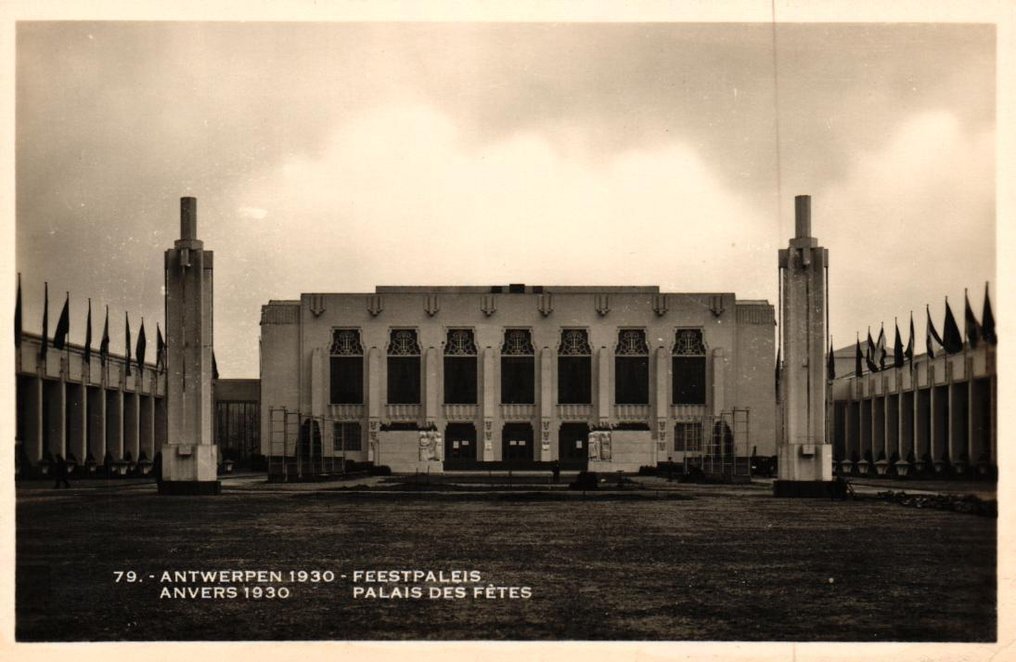 比利时 - 城市和景观 - 比利时 - 一般 - 各省 - 明信片 (155) - 1906-1970 #4.3