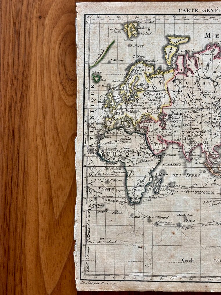 World - Verden; Eustache Hérisson - Le Monde - 1801-1820 #1.0