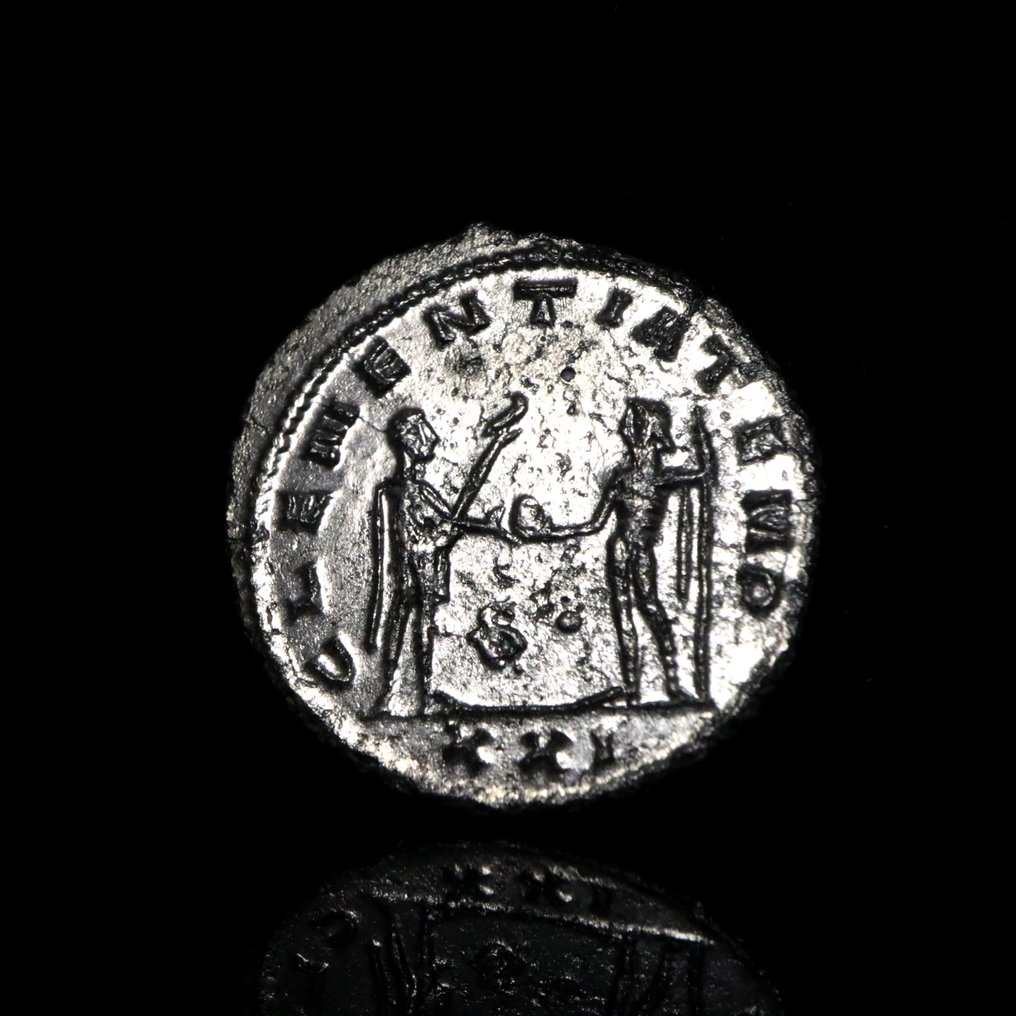 Ρωμαϊκή Αυτοκρατορία. Probus (AD 276-282). Silvered Antoninianus Antioch - CLEMENTIA TEMP  (χωρίς τιμή ασφαλείας) #1.0