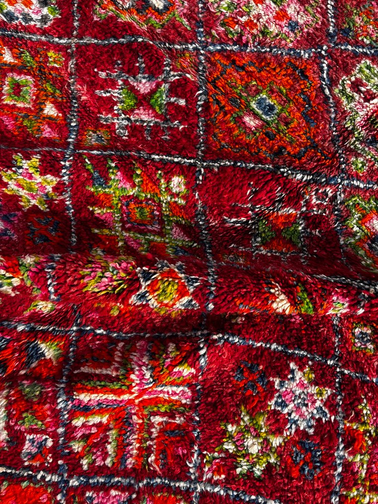 Αυθεντικό Vintage Μαροκινό Χαούζ Χαλί – Κεντρική Άτλας – Χειροποίητο μαλλί - Χαλί - 340 cm - 200 cm #3.2