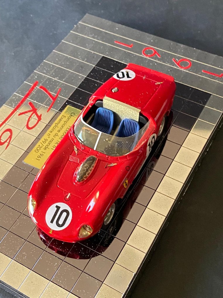 HECO 1:43 - Αυτοκίνητο μοντελισμού - Ferrari TR 61 1961 - Περιορισμένης έκδοσης μόνο 200 αντίτυπα #3.2