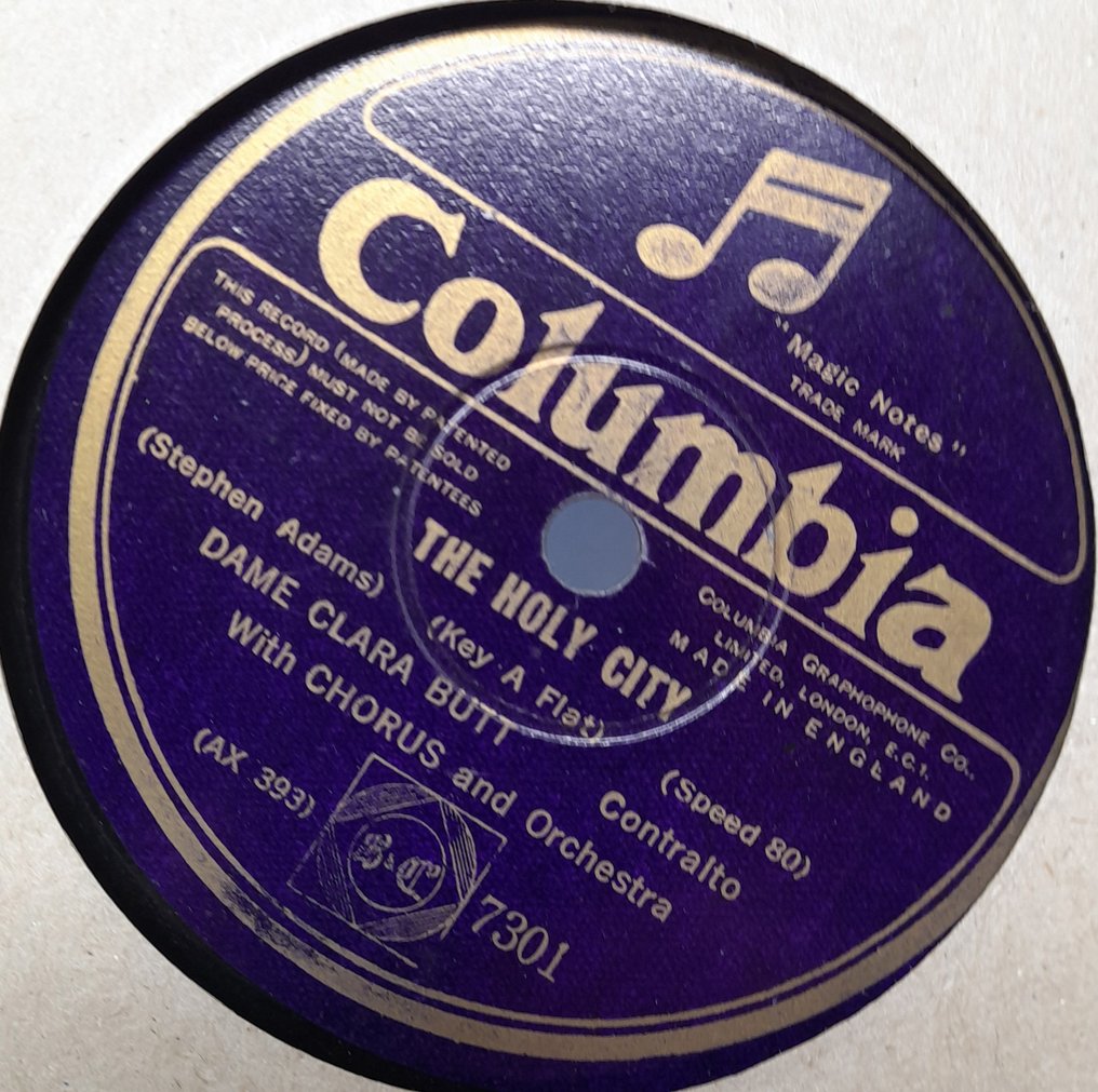 Gigli, De Luca, Schwarzkopf & Schipa - 12 x 12" Great Operatic Voices of the 20th Century - 78 RPM shellac rekord - 1913 #4.3