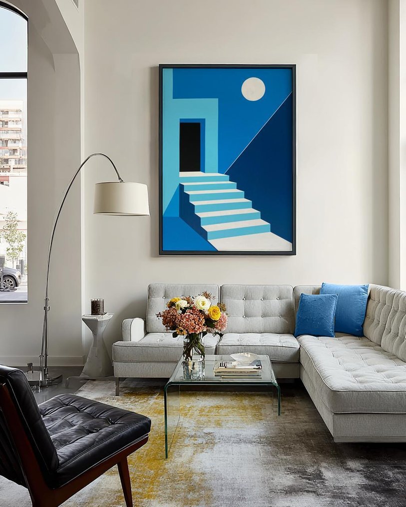 Nelson F. León - "Ascenso en la Noche" XL- (NO Reserve) #3.2