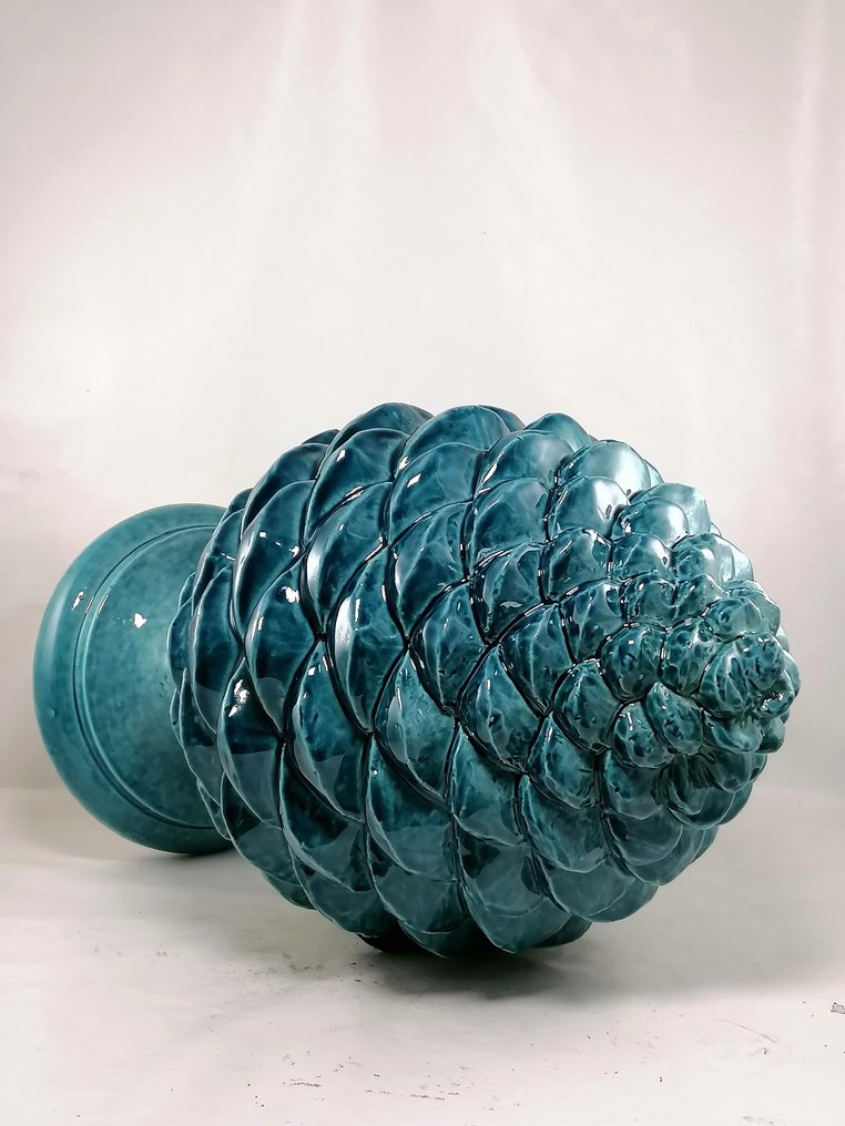 Szobor, Pigna - 39 cm - Majolika - 2025 #4.3