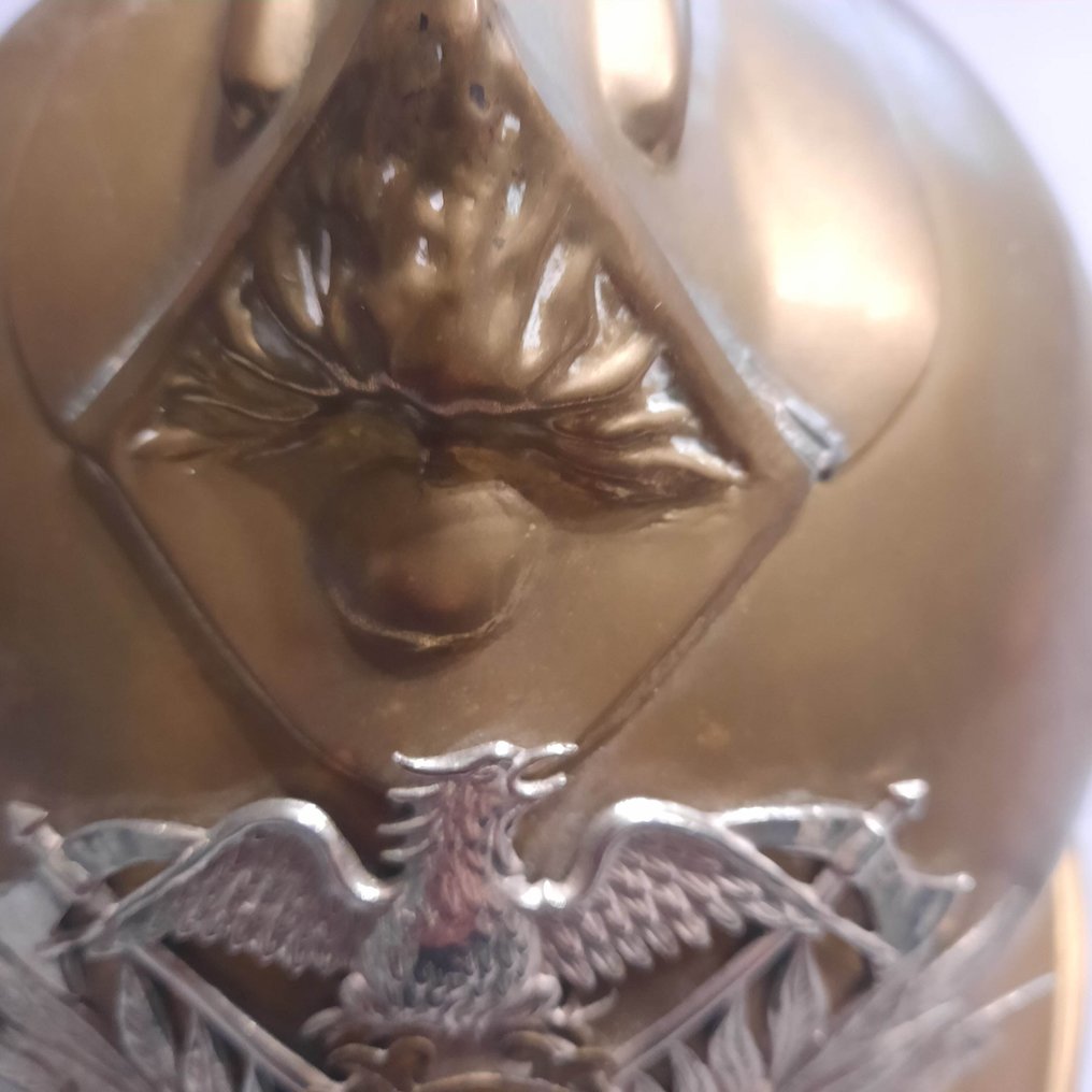 Πορτογαλία - Στρατιωτικό κράνος - Τιμητικό κράνος των Πορτογάλων Πυροσβεστών – Ορείχαλκος – Αντικείμενο συλλογής - 1950 #2.1