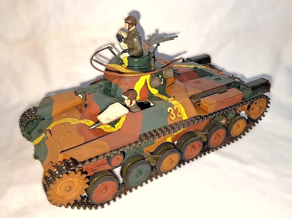 1:35 - Στρατιωτικό όχημα μοντελισμού - TAMIYA - 35075 - 1975 - JAPANESE MEDIUM TANK CHI-HA - TYPE 97 #3.2