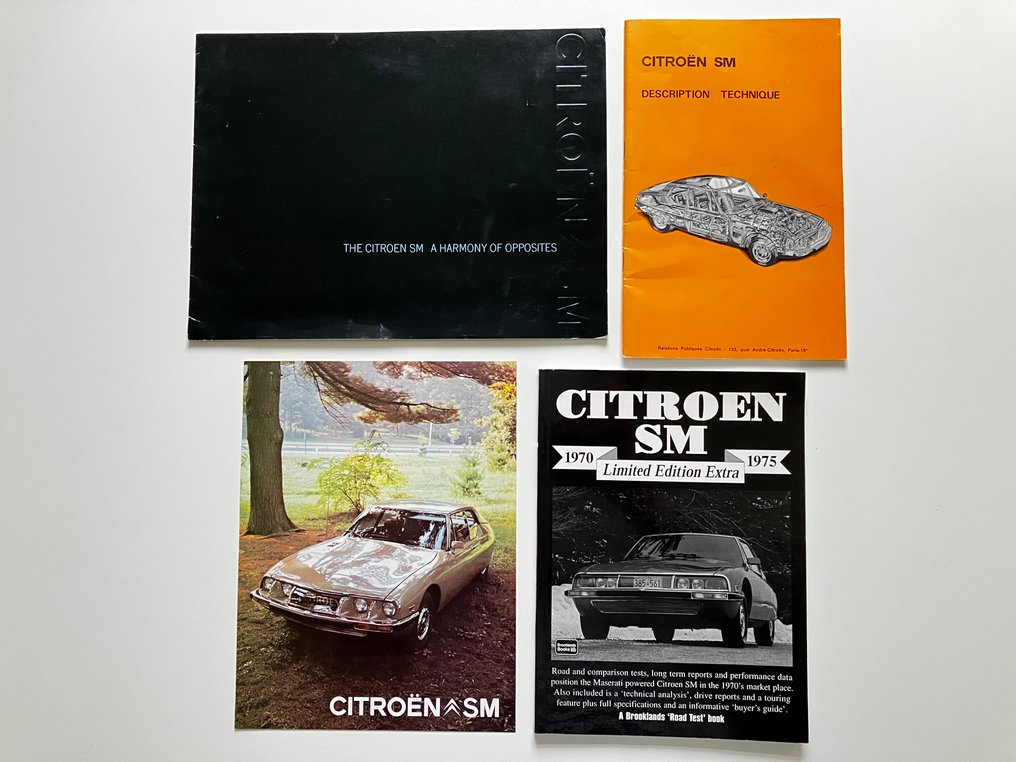 (FR) CITROËN SM brochures - 1970 #1.0