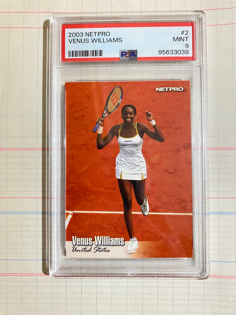 2003 Netpro Venus Williams & Serena Williams ROOKIE - PSA 9 - 2 Graded card #3.2