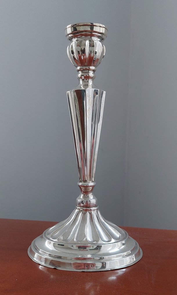 Suport lumânări subțiri - Argint 916 - Suport de lumânare din argint masiv. #1.0