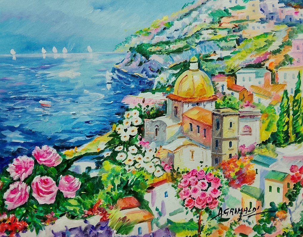 Alfredo Grimaldi (1950) - Positano #1.0