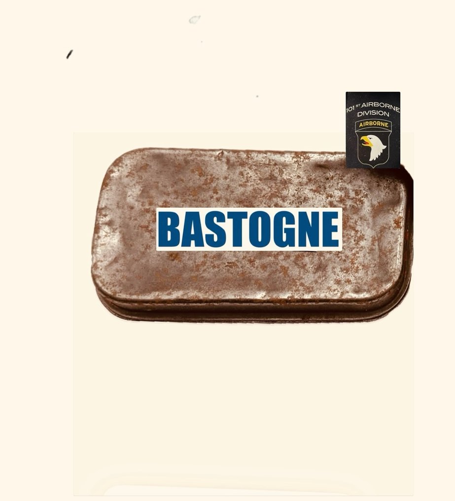 Ηνωμένες Πολιτείες - Παγκόσμιος Πόλεμος 2, αμερικανικό κιτ της 101ης. Ανακτήθηκε από τα χαρακώματα Bois Jacques, 101η - Στρατιωτικός εξοπλισμός - 1944 #2.1