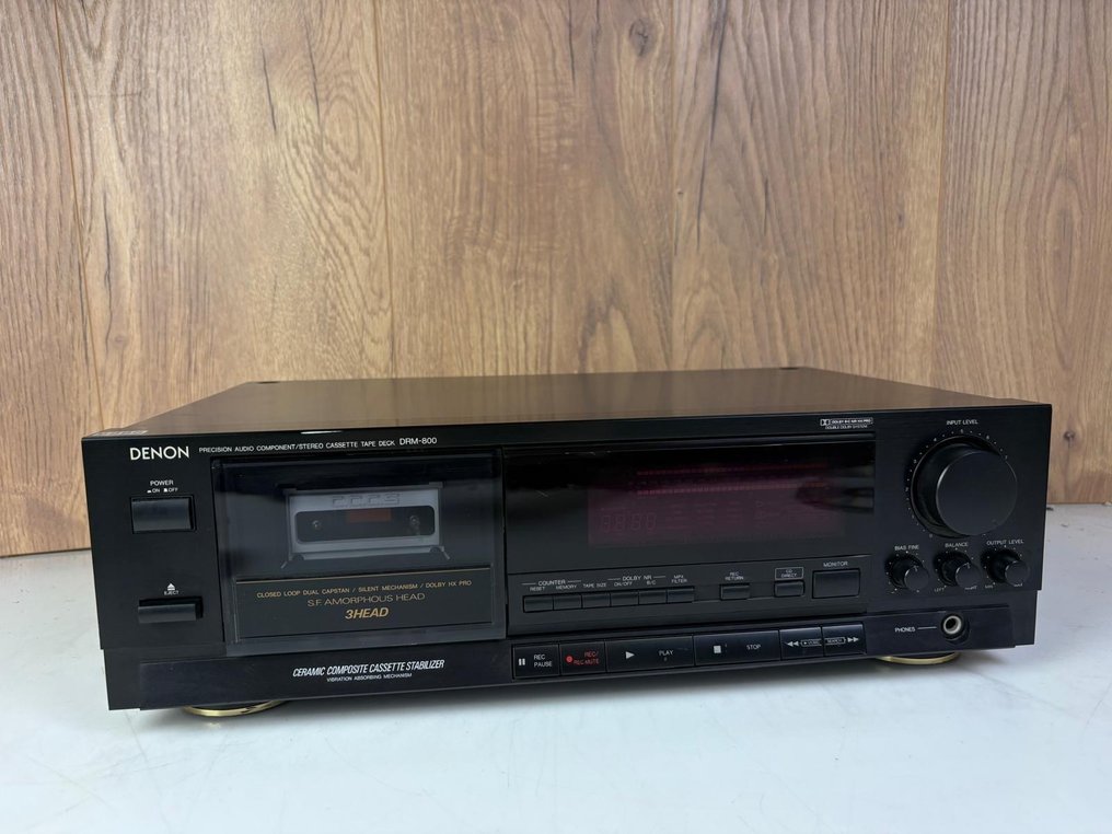 Denon - DRM-800 3 Head Audio-cassette deck #1.0