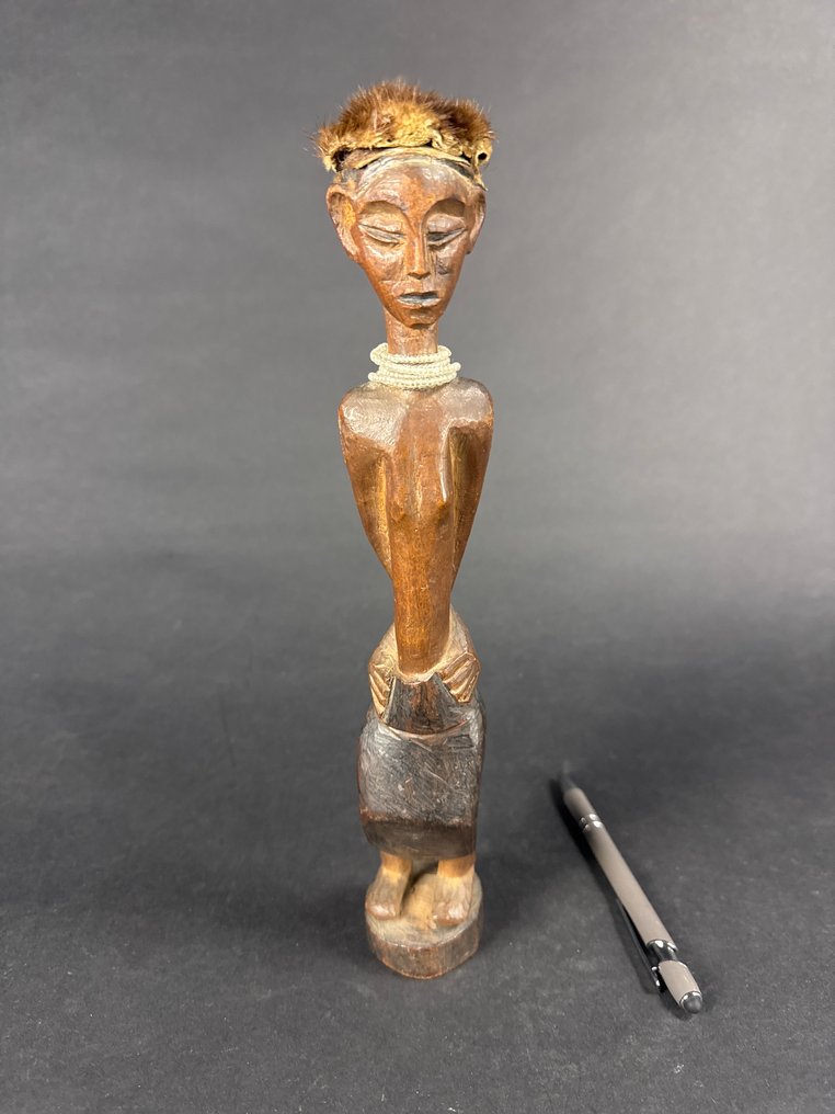 Vrouw - Statue - Lwena-Tshokwe - Kongo #1.0