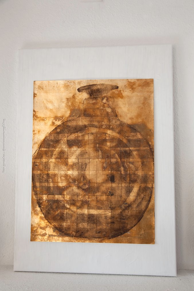 Fran Gonzalez 1959 (Contemporary Gilding) - El Laberinto de Minos #4.3