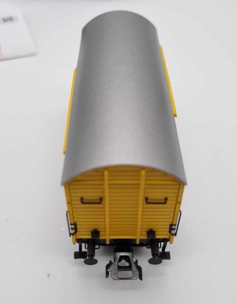 Märklin, Dingler, Exact Train H0 - Sonderwagen - Modellbahnwagen (2) - Exclusive Modell Deutsche Post Dingler und Exact Train Maggi - im Top Zustand! UNBESPIELT! - DB #3.2