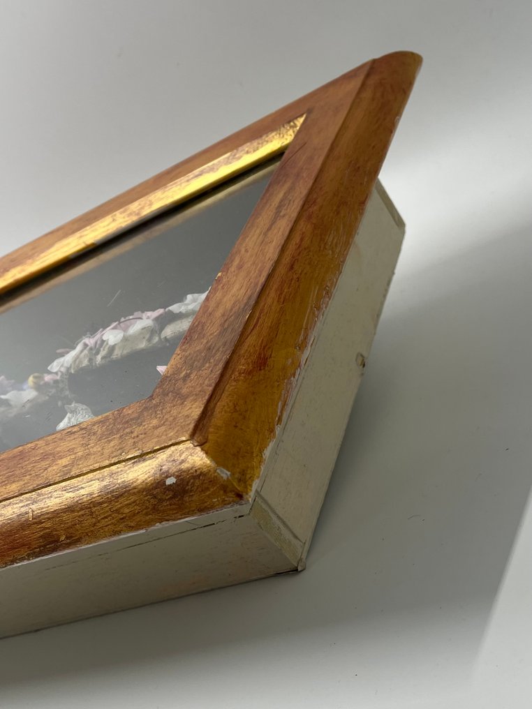 Krybbespilsscene - Fajance, Træ, Tekstil #1.0