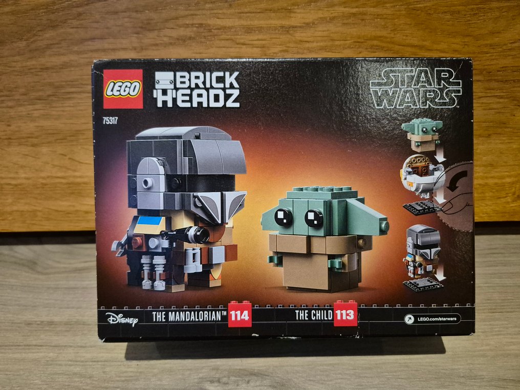 Lego - Star Wars - 75317 - Retired - Brickhead The Mandalorian The Child - 2020+ #1.0