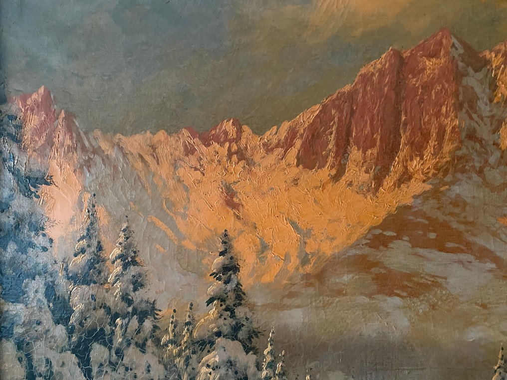 Laszlo Neogrady (1896-1962) - Alpengloed #2.1