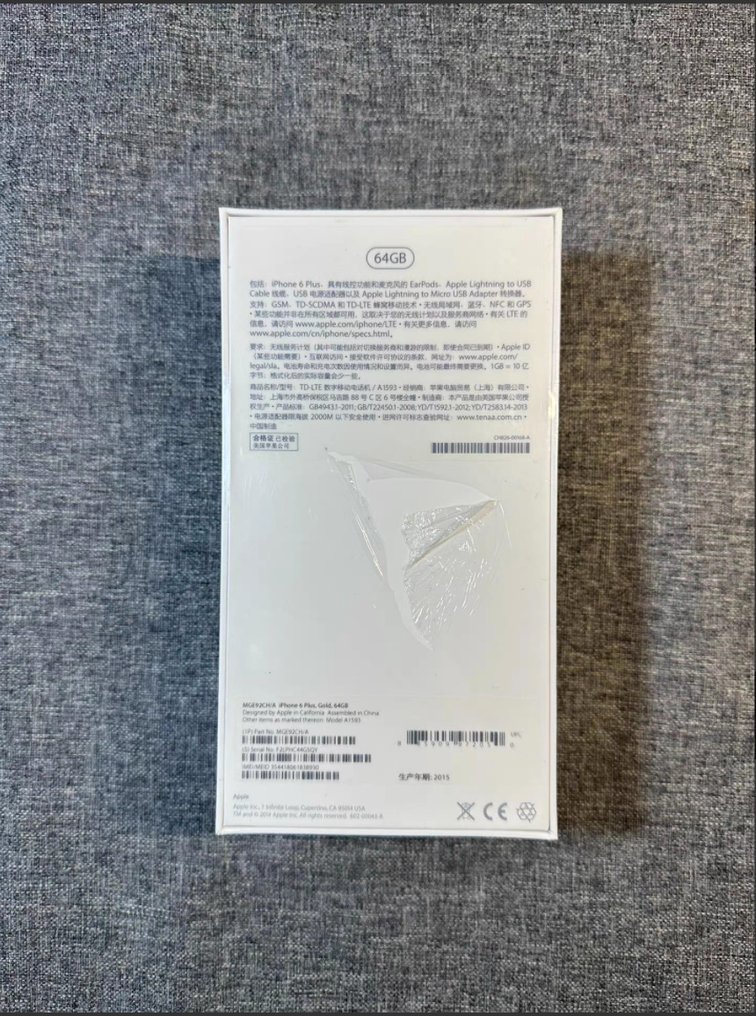 Apple iPhone 6 Plus 64 Go - iPhone (1) - In der original verschweißten Verpackung #1.0