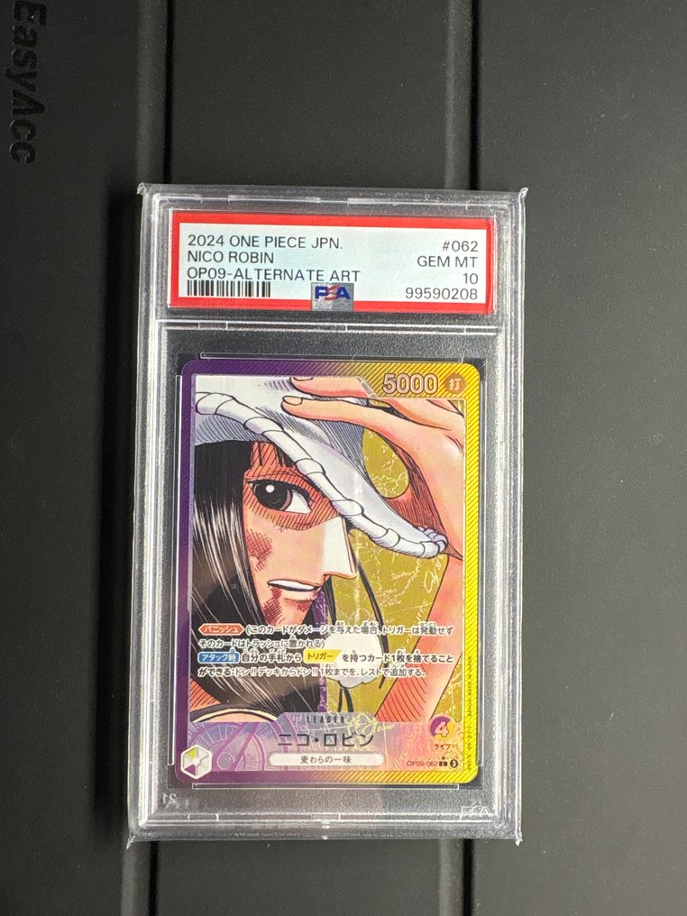 Bandai - 2 Graded card - One Piece - Sanji #001   #062 Alternate art - PSA 10 #2.1